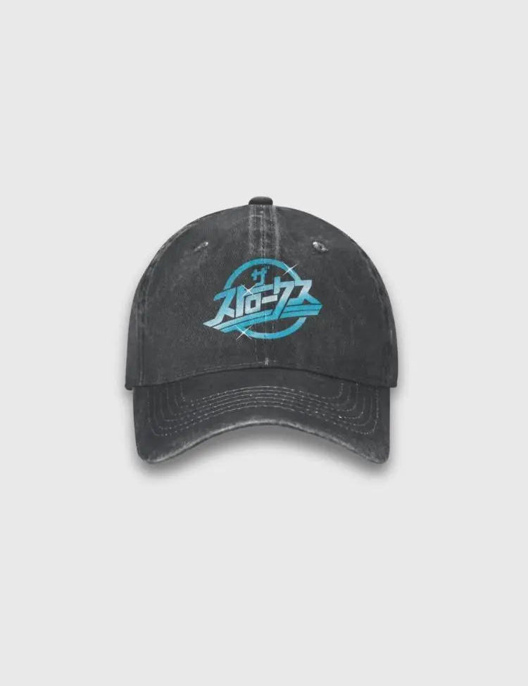 Japanische Schrift-Cap – Baseball Cap im Streetwear-Stil für Herren und Damen