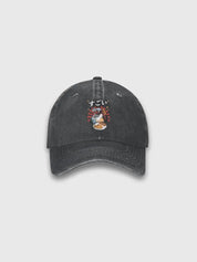 Japanische Pinguin-Cap – bestickt, Baseball Cap im japanischen Design