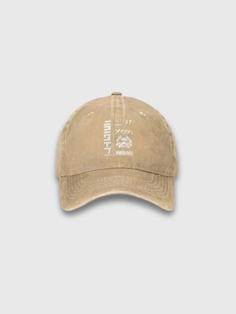 Japanische Techwear-Cap – bestickt, Baseball Cap im japanischen Design