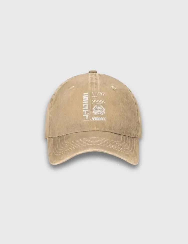 Japanische Techwear-Cap – bestickt, Baseball Cap im japanischen Design