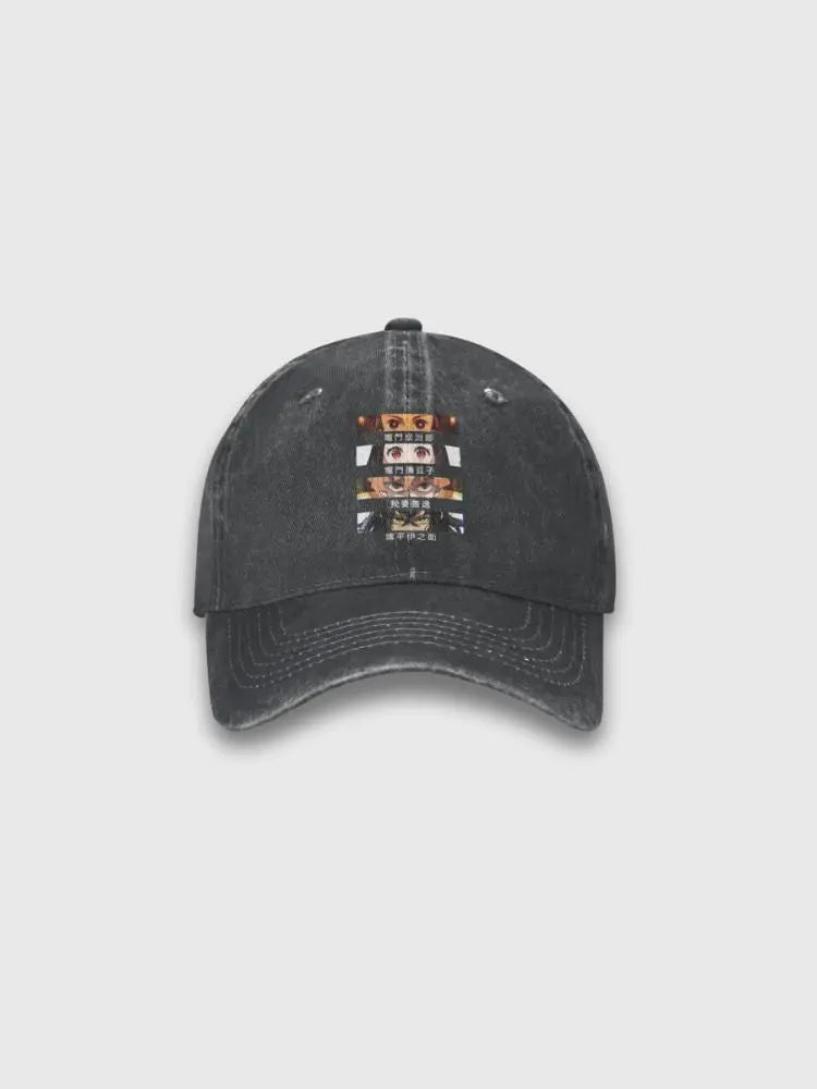 Kimetsu no Yaiba Cap – bestickt, Baseball Cap im japanischen Design