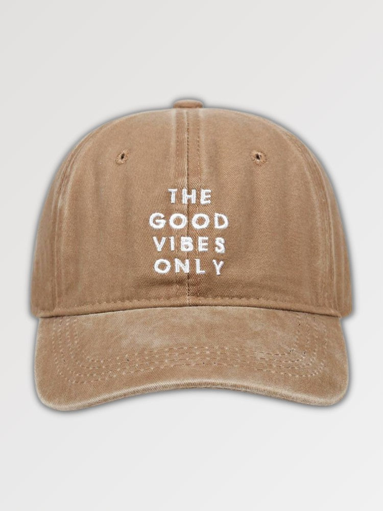 Good-Vibes-Cap – Baseball Cap im Streetwear-Stil für Herren und Damen