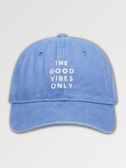 Good-Vibes-Cap – bestickt, Baseball Cap im japanischen Design