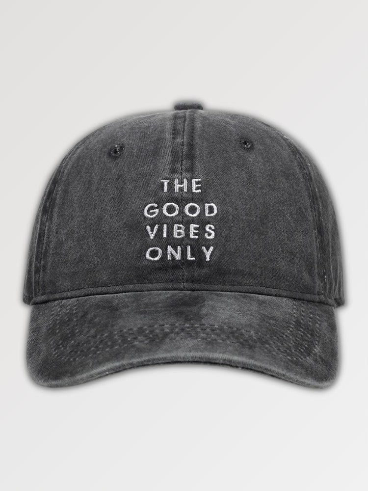 Good-Vibes-Cap – Baseball Cap für den Alltag, Premium-Qualität