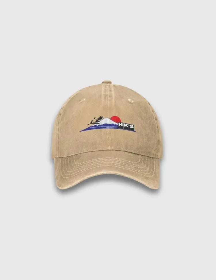 Berg Fuji Cap – bestickt, Baseball Cap im japanischen Design