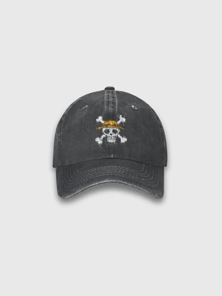 Einteilige Cap – bestickt, Baseball Cap im japanischen Design