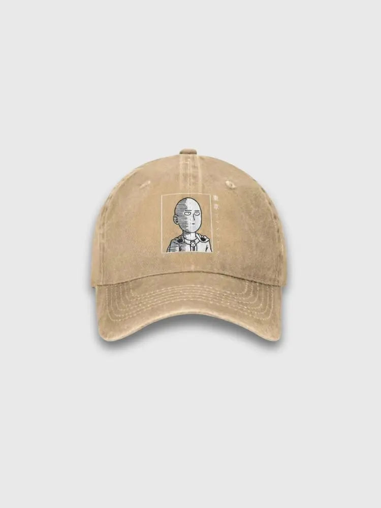 One Punch Man Cap – Baseball Cap im Streetwear-Stil für Herren und Damen