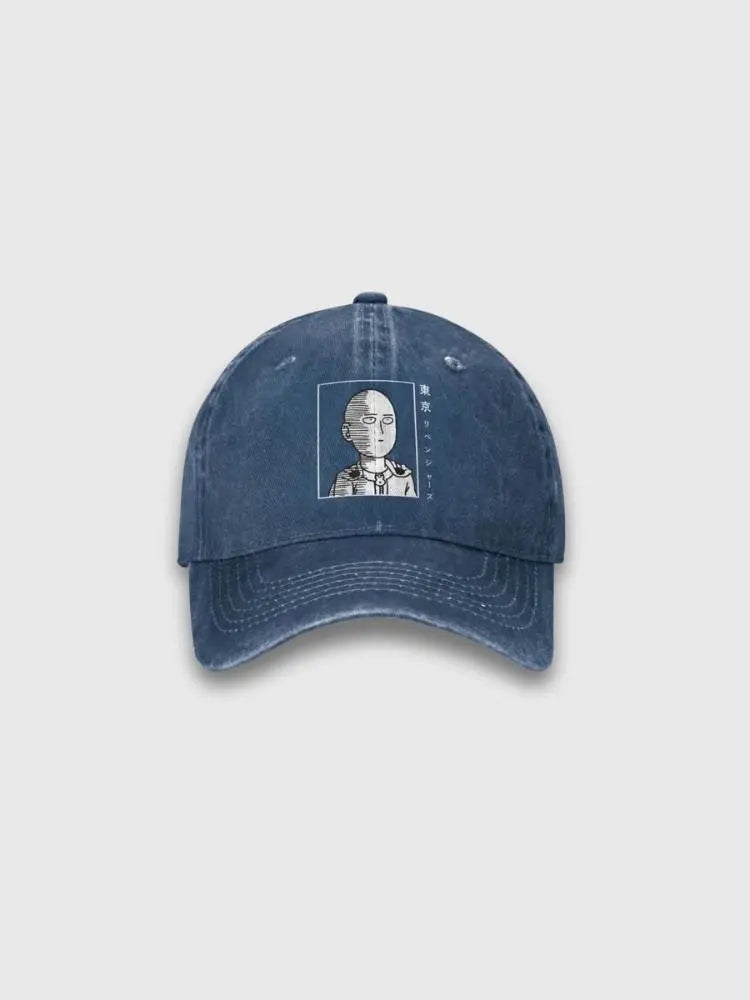 One Punch Man Cap – Baseball Cap für den Alltag, Premium-Qualität