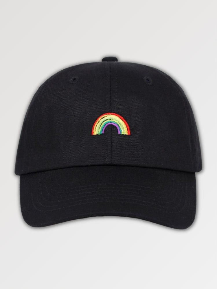 Regenbogen-Cap 'Niji Okusai' – bestickt, Baseball Cap im japanischen Design