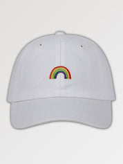 Regenbogen-Cap 'Niji Okusai' – Baseball Cap im Streetwear-Stil für Herren und Damen
