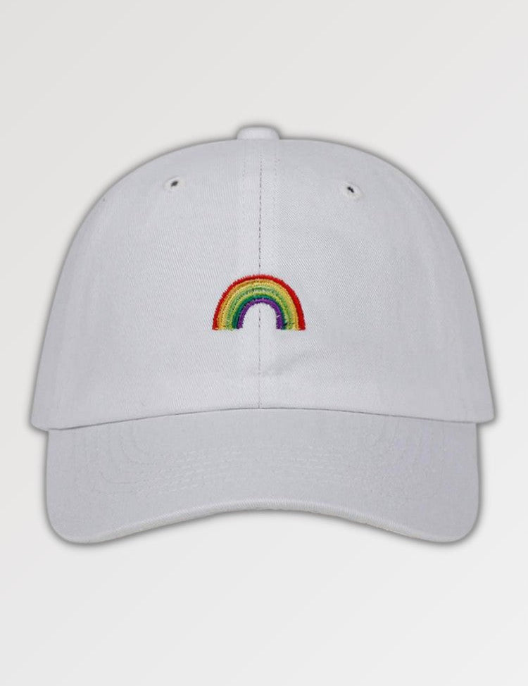 Regenbogen-Cap 'Niji Okusai' – Baseball Cap im Streetwear-Stil für Herren und Damen