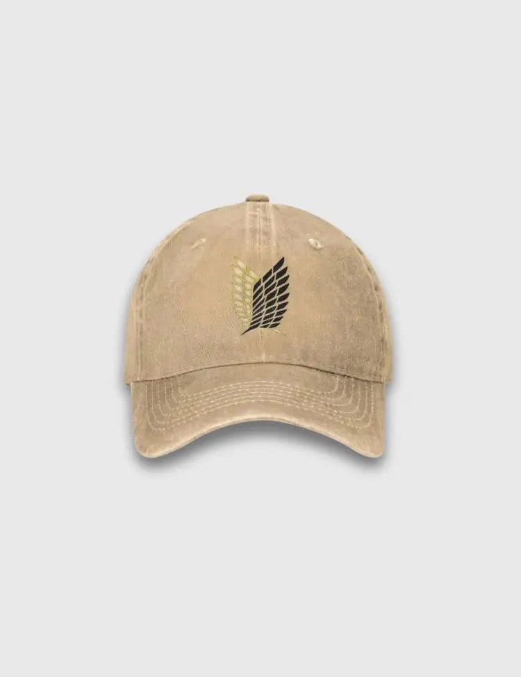 Shingeki no Kyojin Cap – bestickt, Baseball Cap im japanischen Design