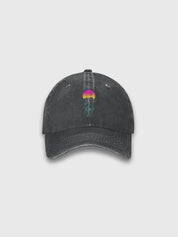 Synthwave-Cap – bestickt, Baseball Cap im japanischen Design