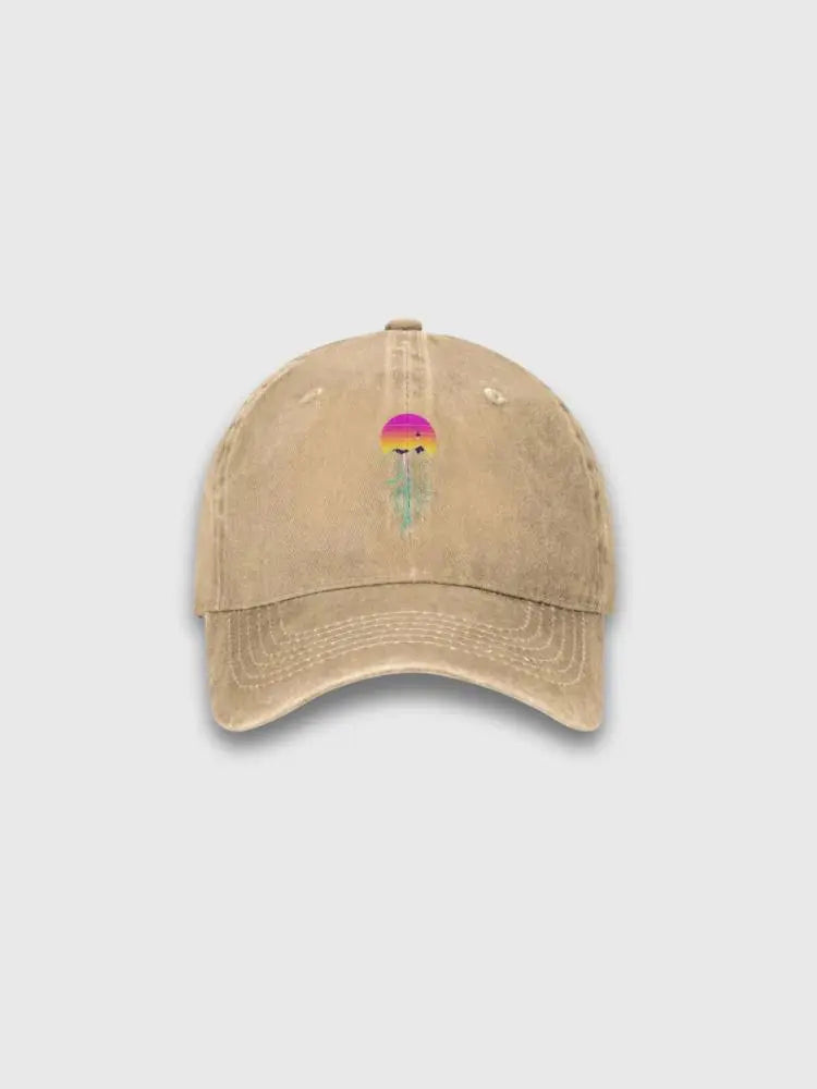 Synthwave-Cap – Baseball Cap im Streetwear-Stil für Herren und Damen