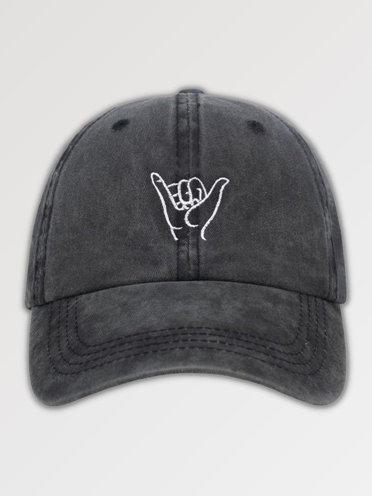 Unisex-Streetwear-Cap 'Pleasure' – bestickt, Baseball Cap im japanischen Design