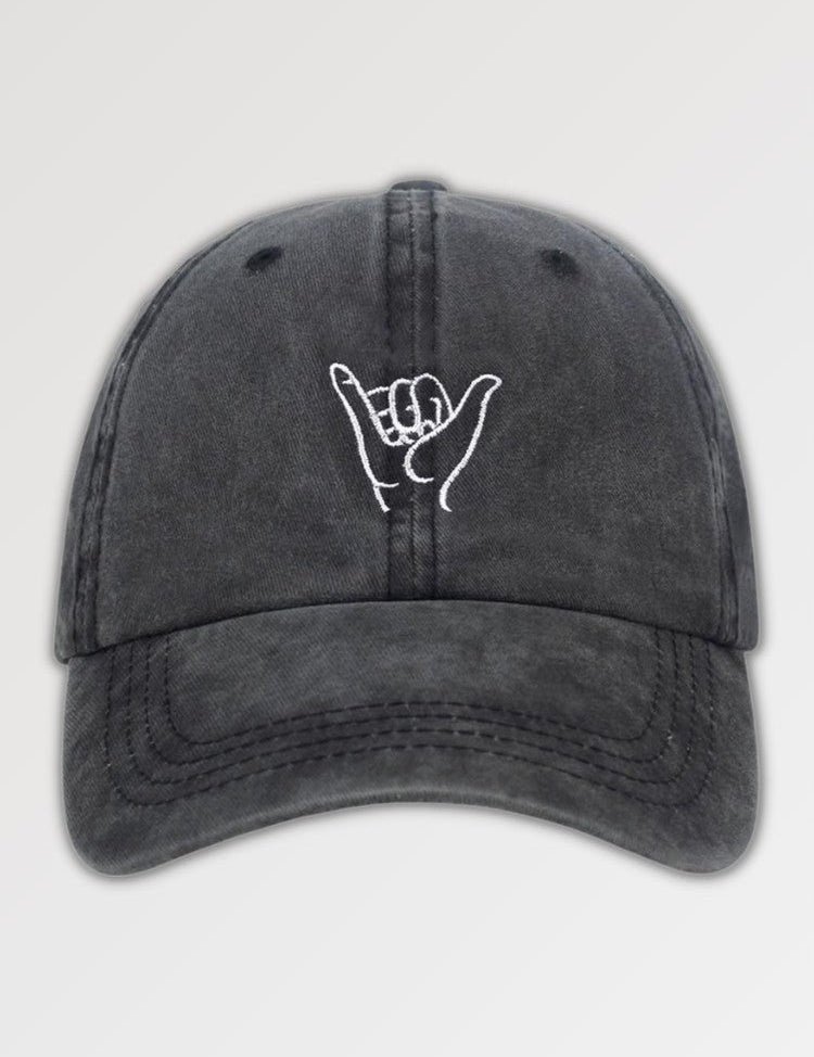 Unisex-Streetwear-Cap 'Pleasure' – bestickt, Baseball Cap im japanischen Design