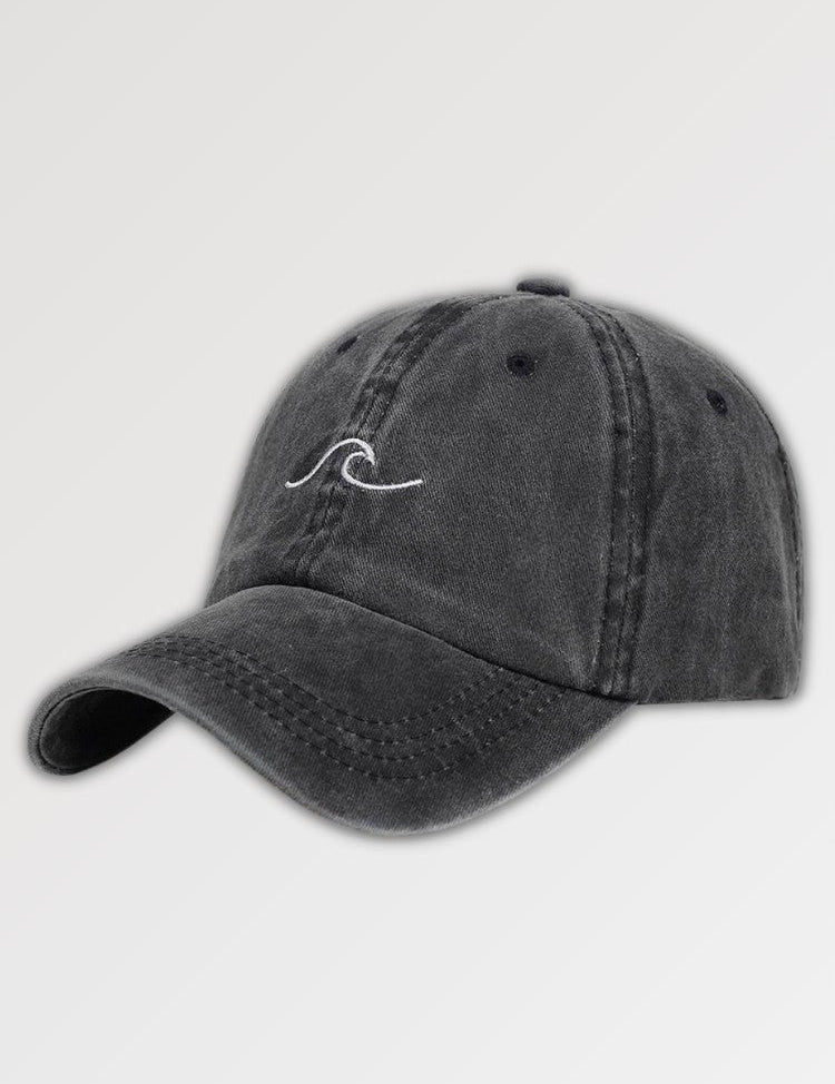 Wellen-Cap 'Kanagawa Edition' – bestickt, Baseball Cap im japanischen Design