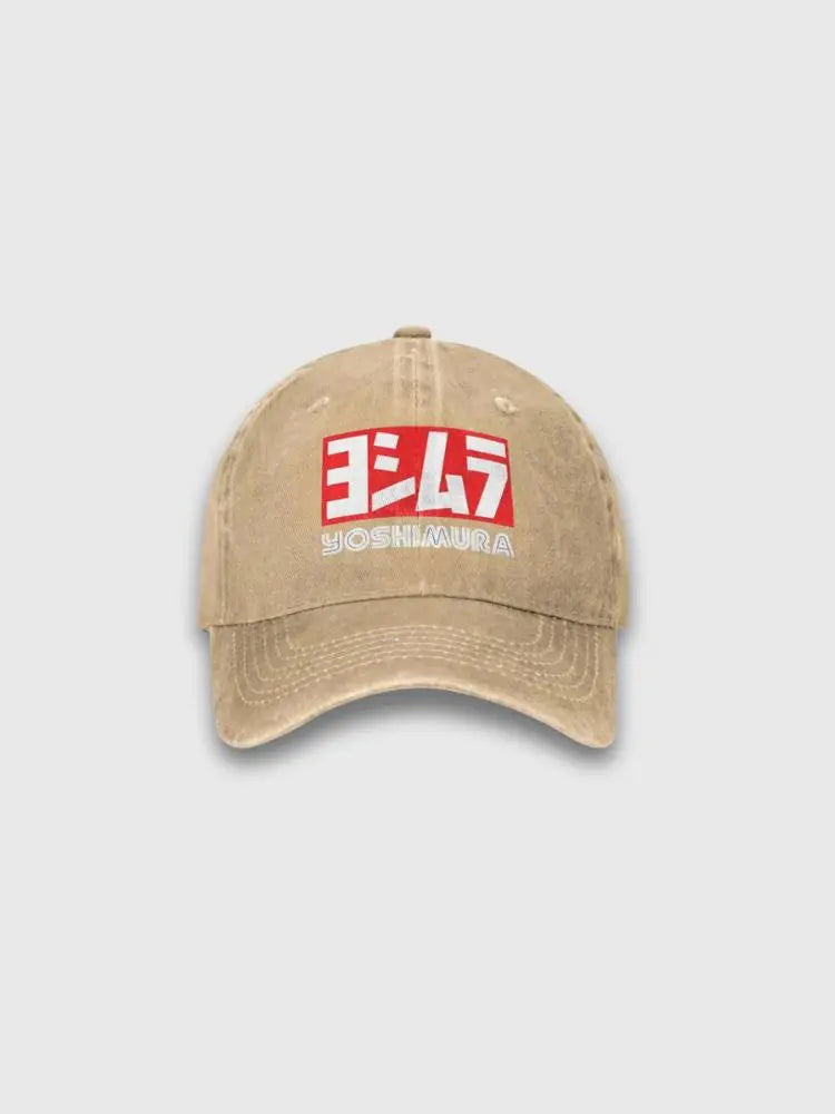 Yoshimura-Cap – bestickt, Baseball Cap im japanischen Design