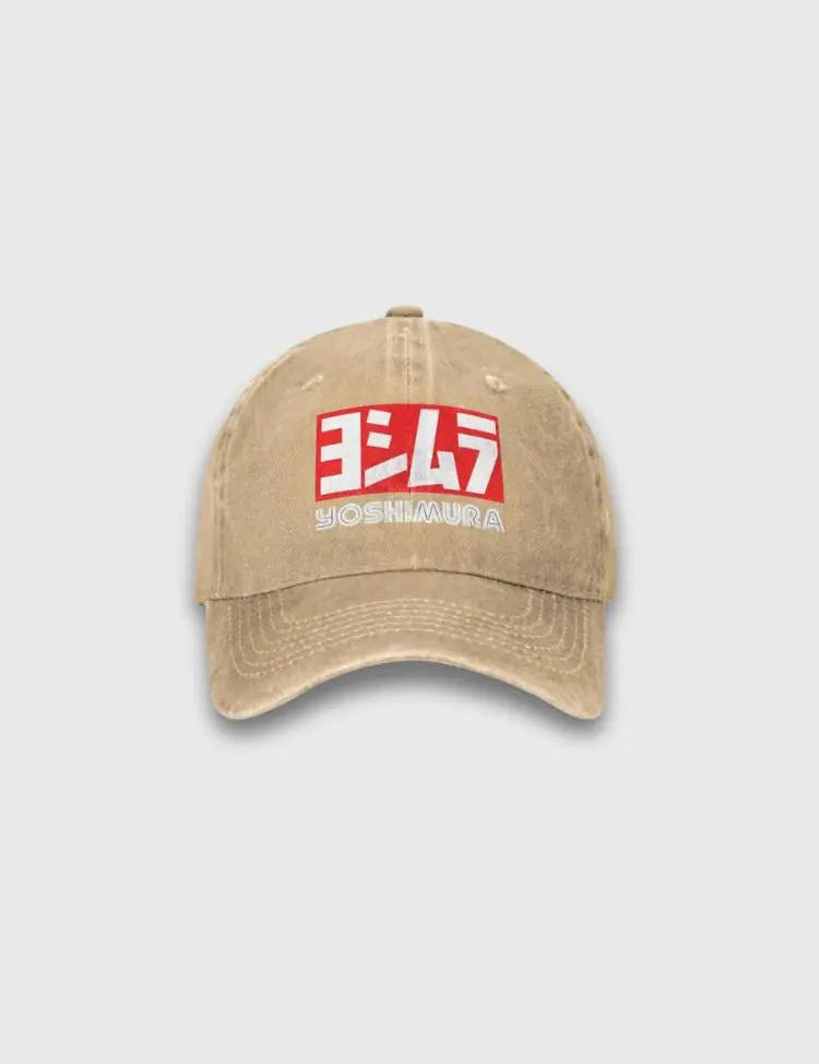 Yoshimura-Cap – bestickt, Baseball Cap im japanischen Design