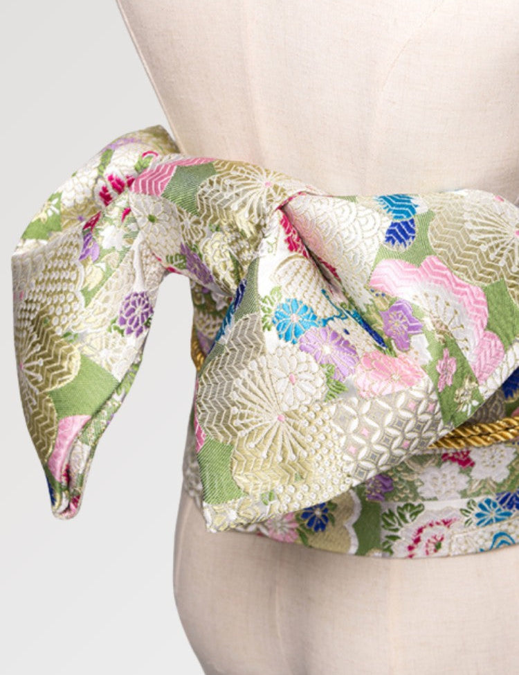 Sakura-Obi-Gürtel aus Stoff – traditionelles Accessoire im traditionellen japanischen Stil für Unisex