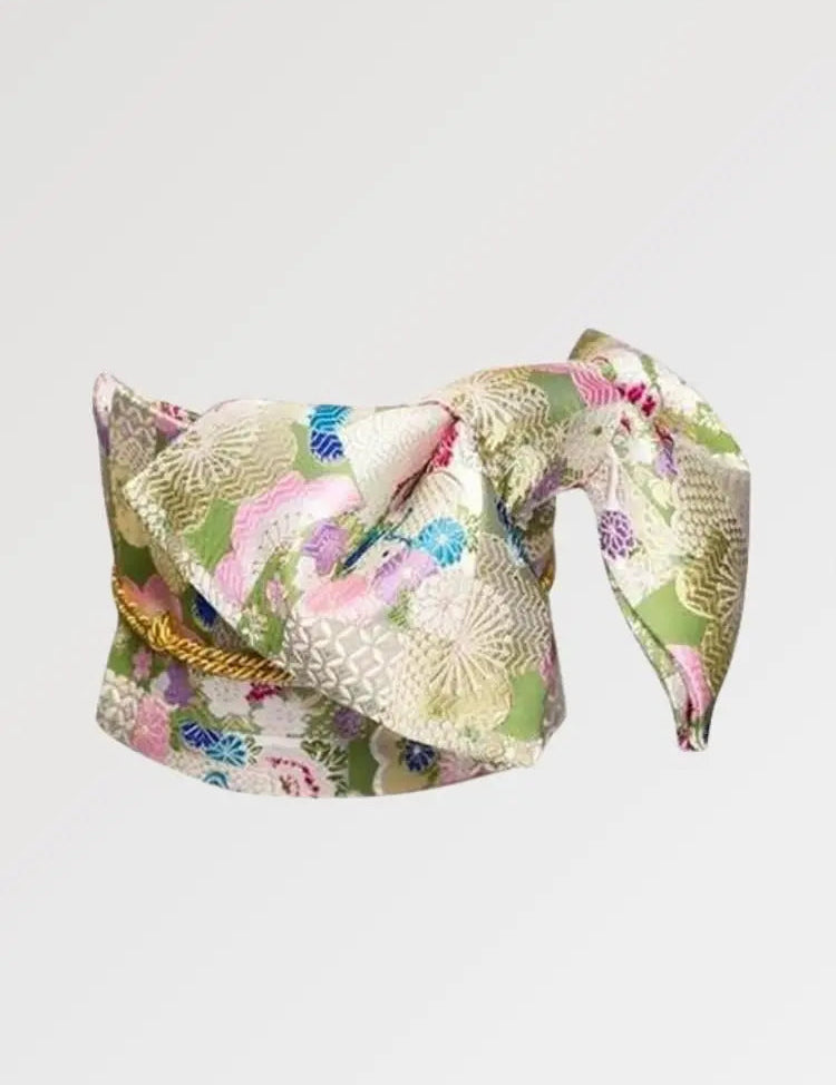 Sakura-Obi-Gürtel aus Stoff – Obi, traditionelles Accessoire im japanischen Design