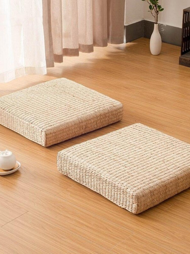 Japanisches Quadratisches Kissen 'Heiho' – Kissen für Sofa und Stuhl, Premium-Qualität