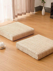 Japanisches Quadratisches Kissen 'Heiho' – Kissen für Sofa und Stuhl, Premium-Qualität