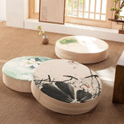 Japanisches Blumenkissen 'Narashino' – Kissen für Sofa und Stuhl, Premium-Qualität