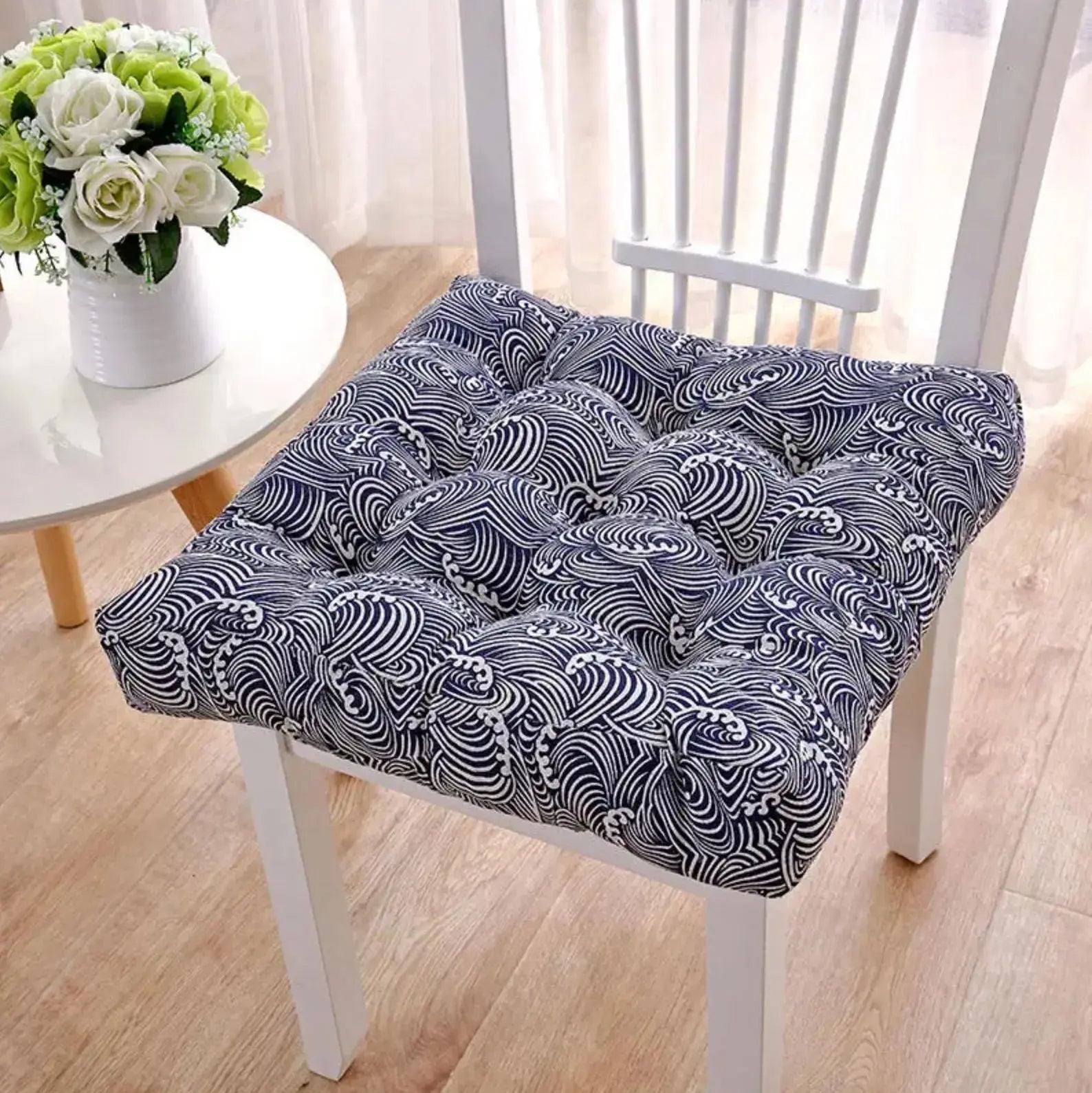Japanisches Stuhlkissen 'Yashio' – Kissen für Sofa und Stuhl, Premium-Qualität