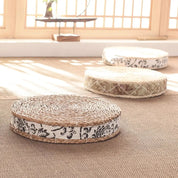 Japanisches Stroh-Bodenkissen 'Anjo' – Kissen für Sofa und Stuhl, Premium-Qualität