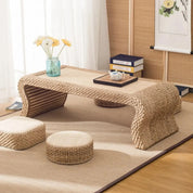 Japanisches Rattankissen 'Yachiyo' – Zabuton, Kissen im japanischen Design