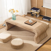 Japanisches Rattankissen 'Yachiyo' – Detail: bequem, Kissen japanischen Stil