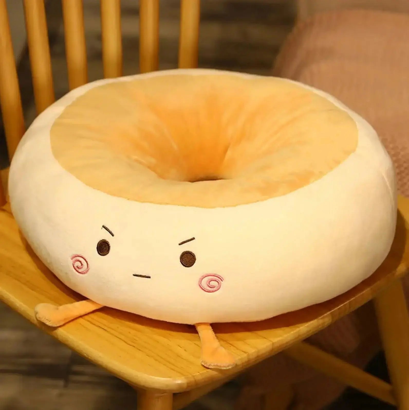 Kawaii Japanisches Kissen 'Itami' – Detail: weich, Dekokissen japanischen Stil