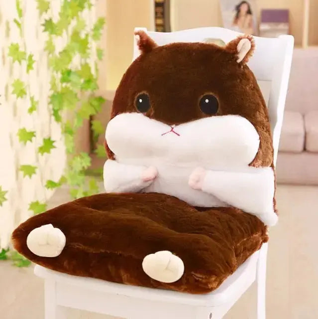 Japanisches Kissen für Kinder 'Hamusuta' – Dekokissen für Sofa und Bett, Premium-Qualität