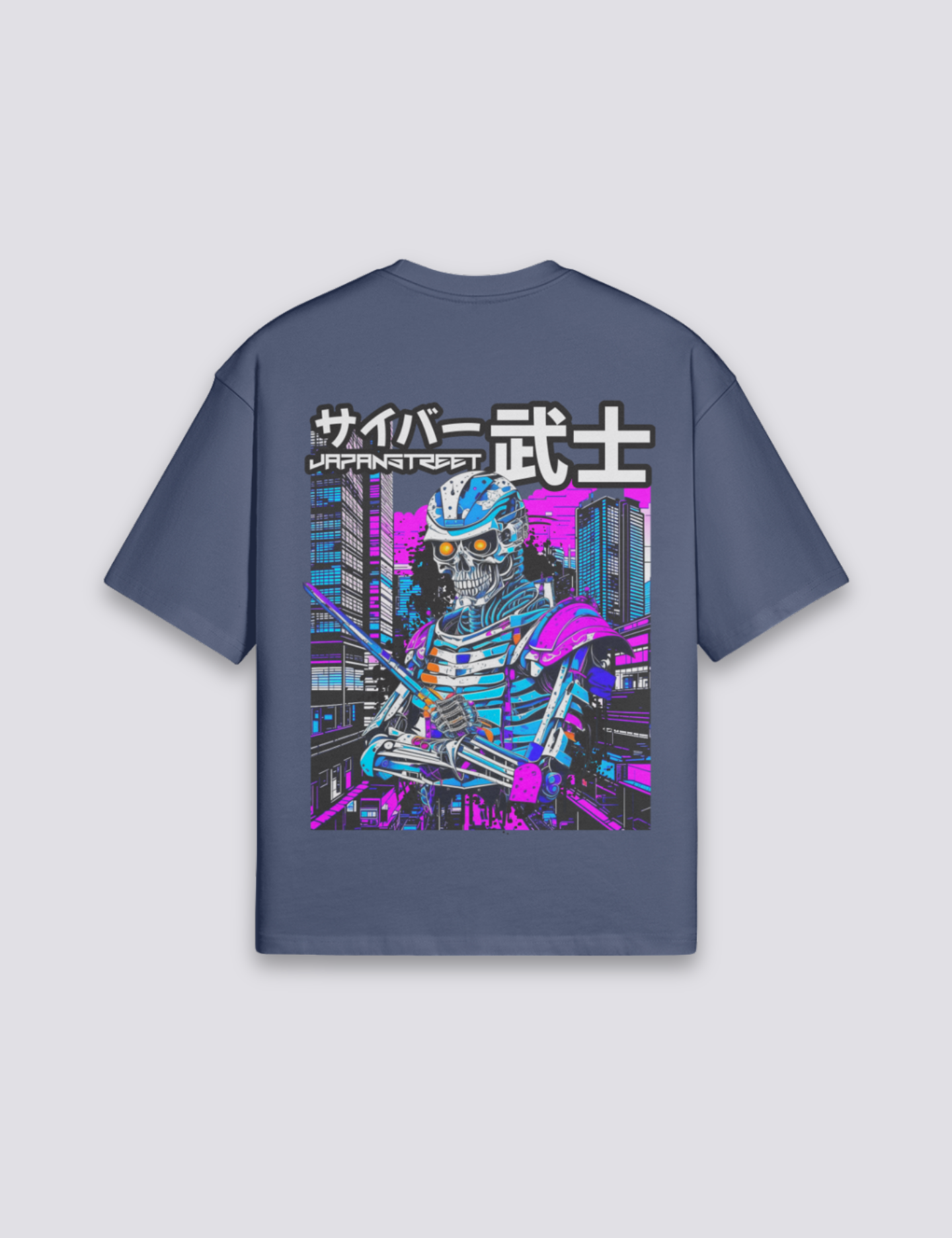 Cyberpunk T-Shirt – T-Shirt im Streetwear-Stil für Herren und Damen