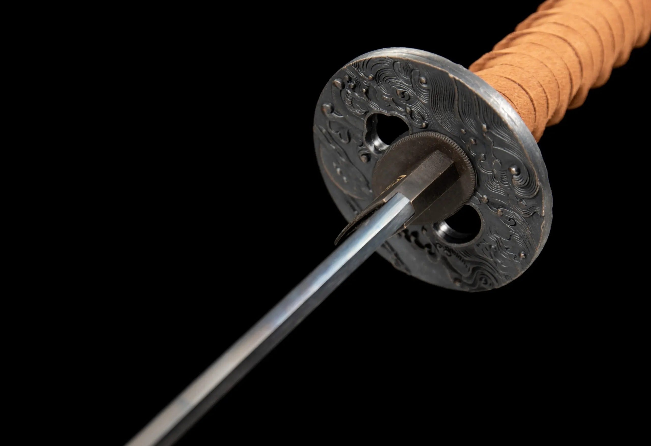 Yamitsuki Katana – Komplettansicht im traditionellen japanischen Stil