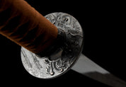 Yamitsuki Katana – Detail: scharfe Klinge, Katana japanischen Stil