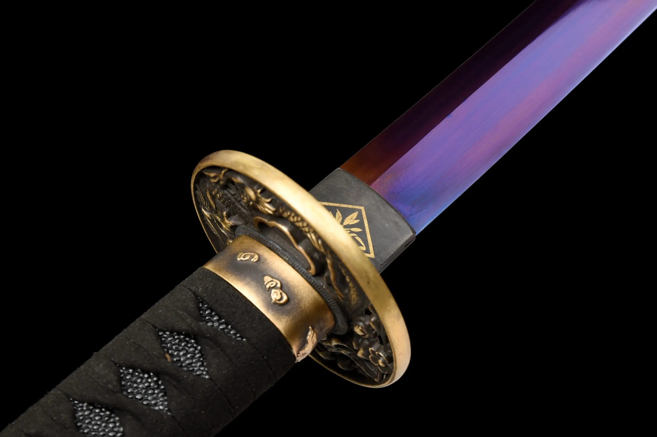 Lila Klinge Katana – Samurai-Schwert, Katana im japanischen Design