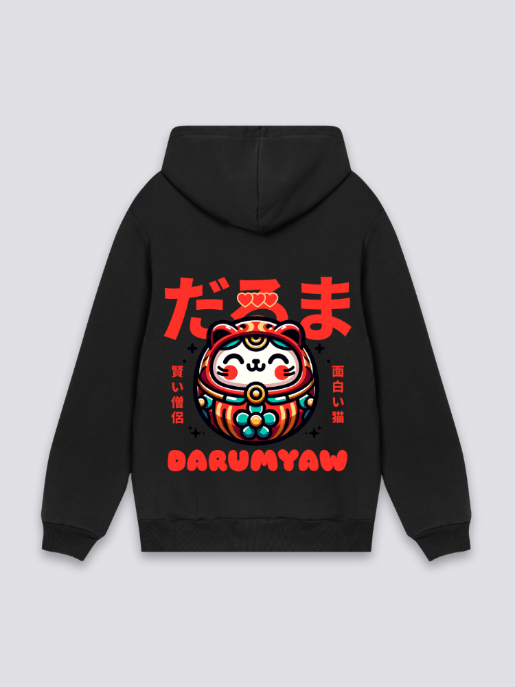 Daruma Hoodie – Hoodie im Streetwear-Stil für Herren und Damen
