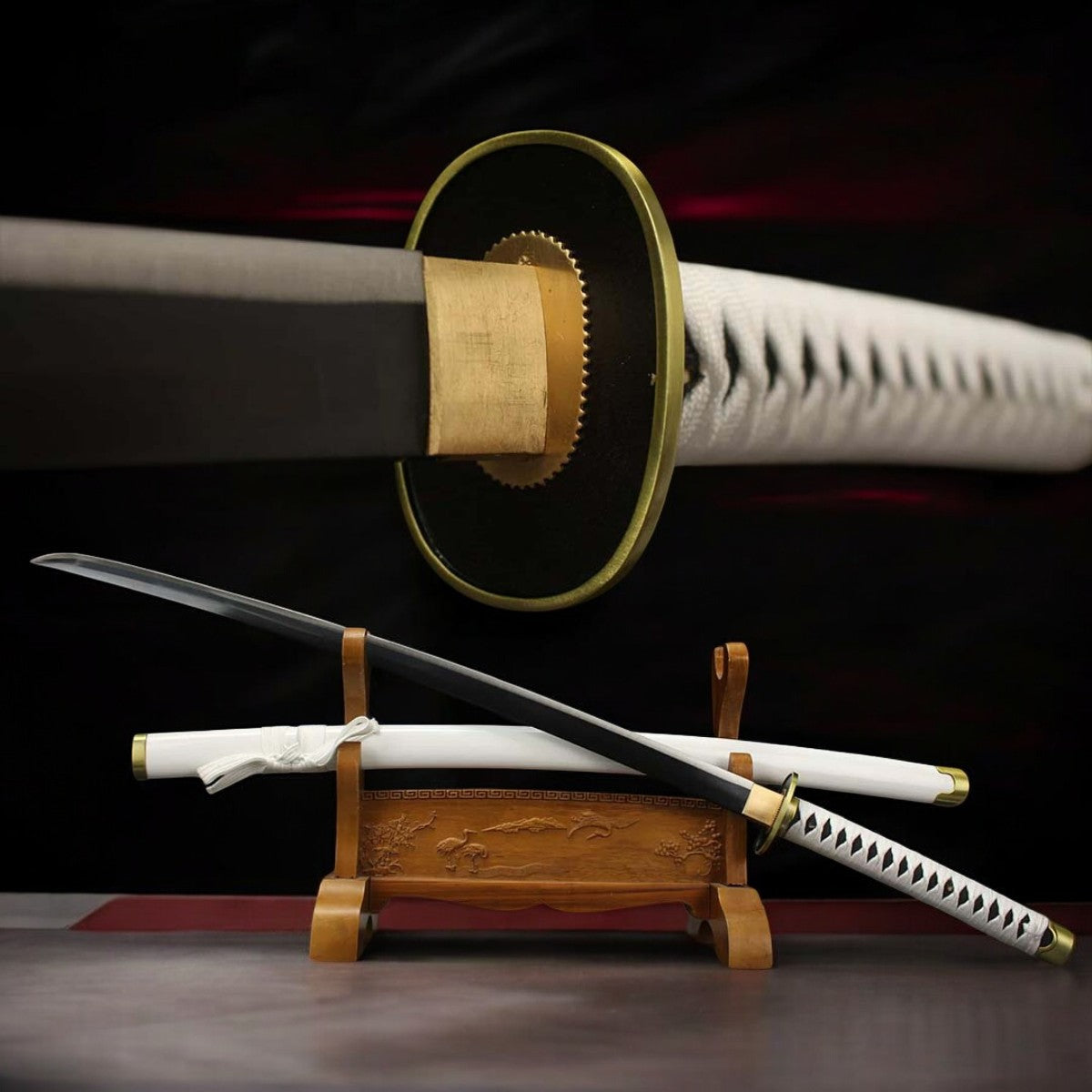 Wado Ichimonji Katana (Ein Stück) – Katana im traditionellen japanischen Stil für Unisex