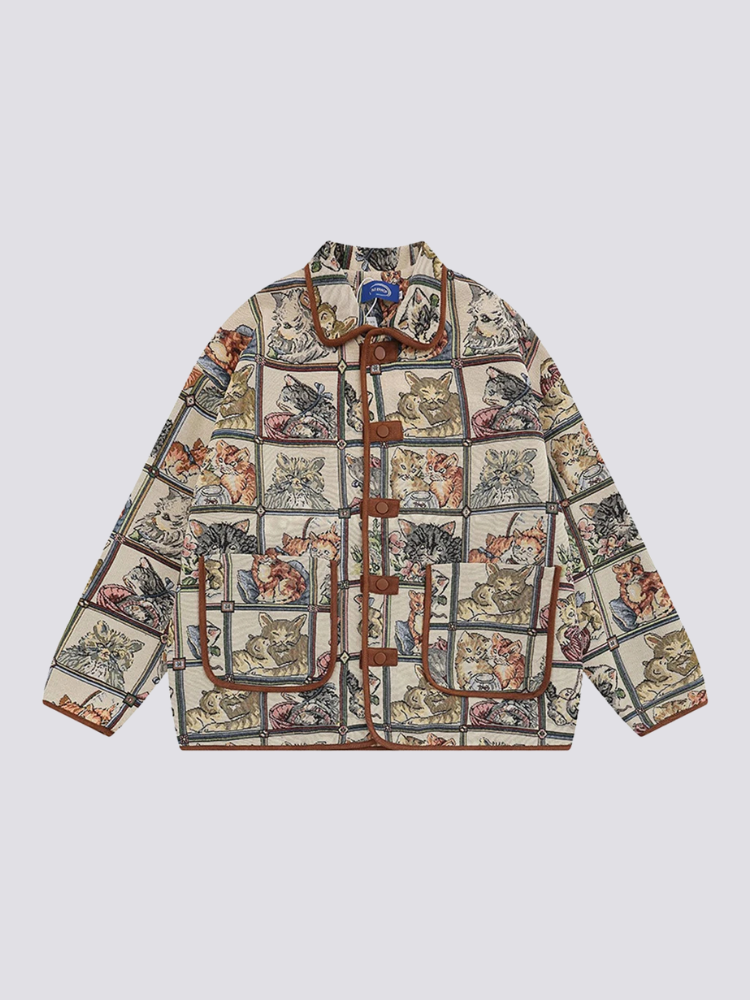 Vintage Jacke – Bomberjacke im Sukajan-Stil für Herren und Damen