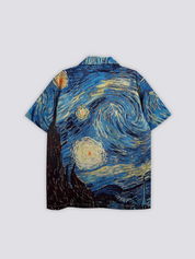 Van Gogh Hemd – Langarm, Hemd im japanischen Design