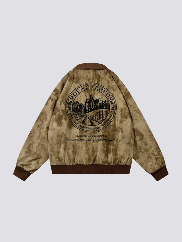Vintage Bomberjacke – Bomberjacke im Sukajan-Stil für Herren und Damen
