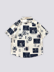 Asiatisches Hemd – Langarm, Hemd im japanischen Design