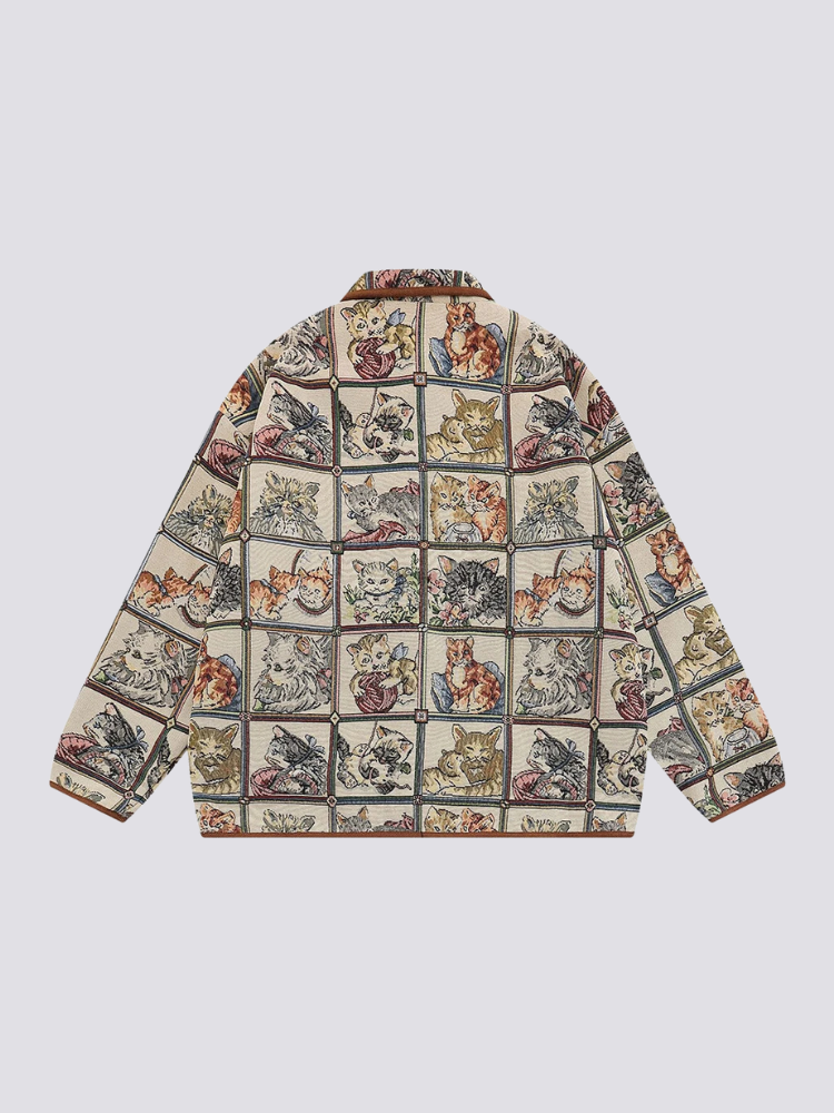 Vintage Jacke – bestickt, Bomberjacke im japanischen Design