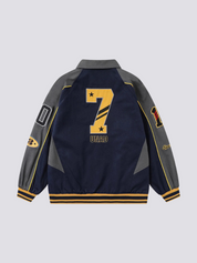 Letterman Jacke – Patches, Varsity-Jacke im japanischen Design