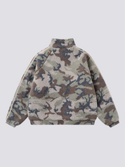 Camouflage Fleece Jacke – Sweatshirt für den Alltag, Premium-Qualität