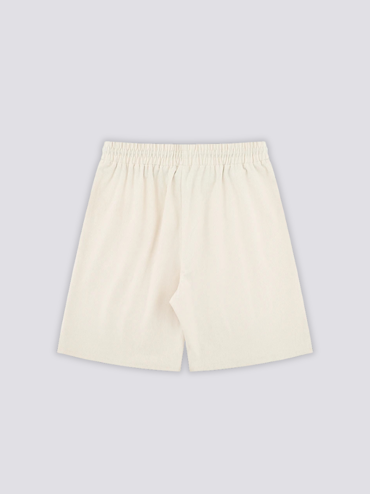 Weiße Baumwollshorts – Shorts für den Sommer, Premium-Qualität