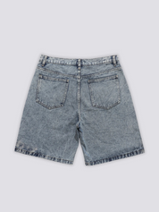 Patchwork Denim Shorts – kurz, Shorts im japanischen Design