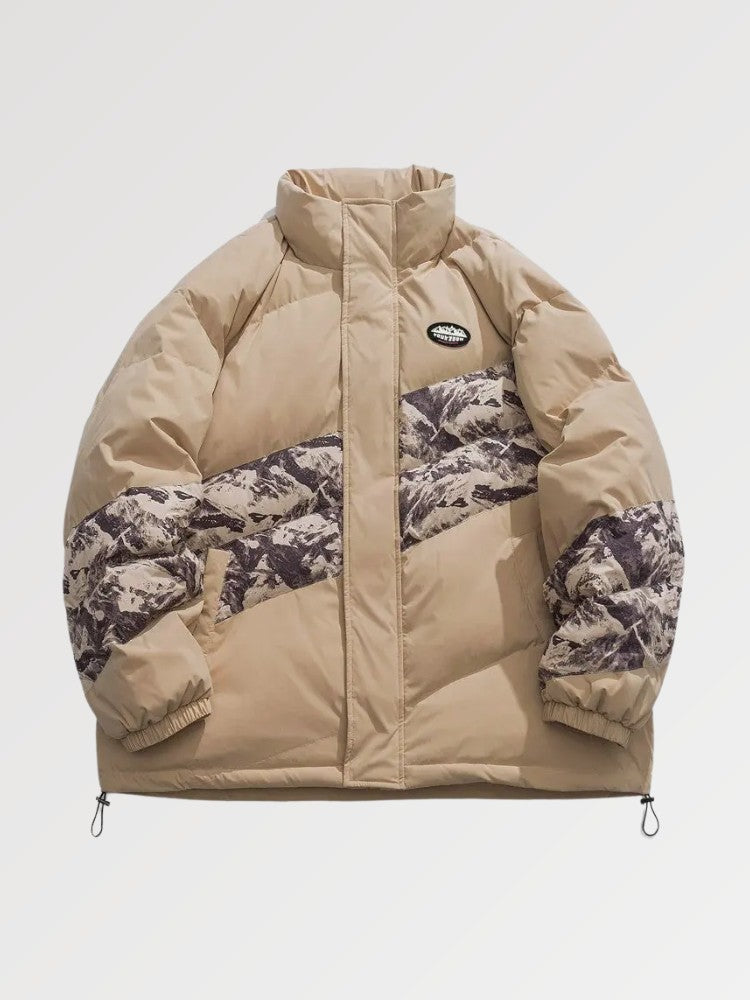 Streetwear Tarnjacke 'MILITARY' – bestickt, Bomberjacke im japanischen Design